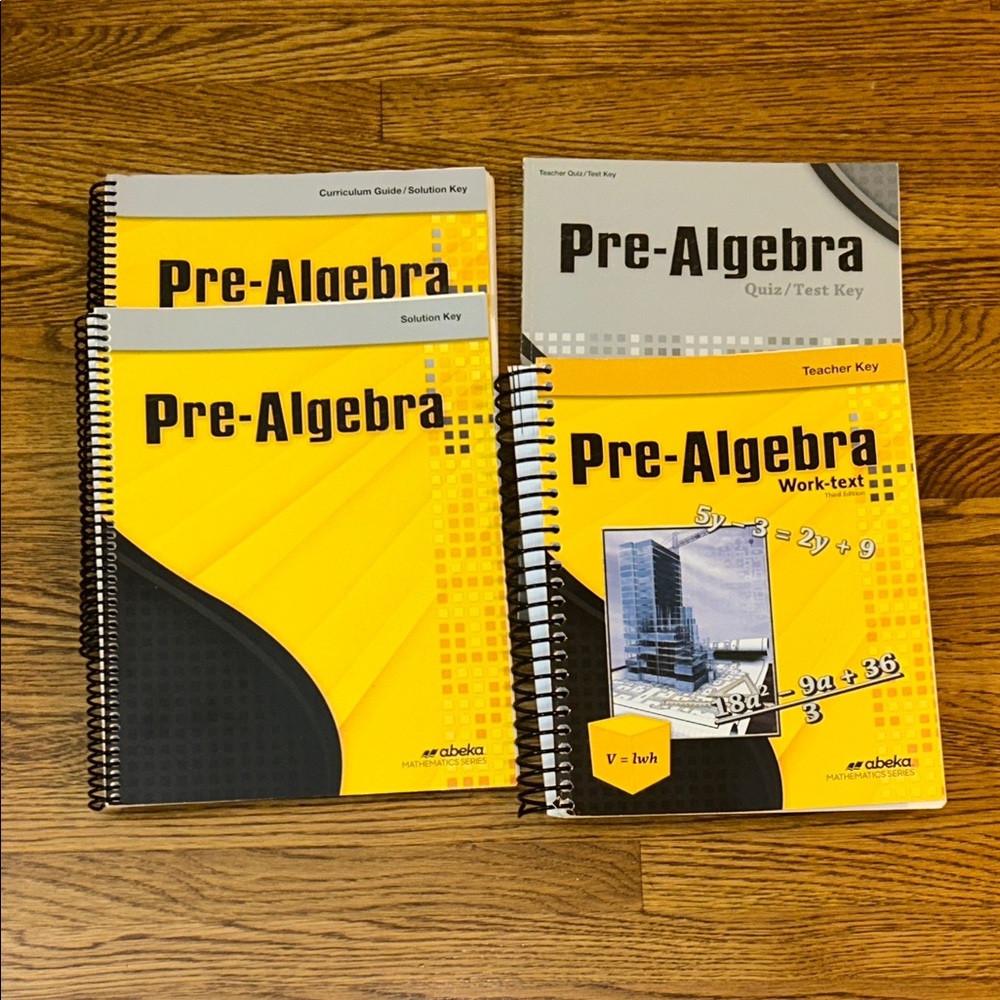Abeka Pre-Algebra Teacher Set